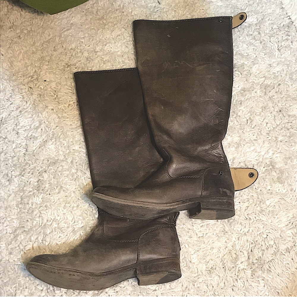 Frye Melissa boots size 7.5, extended calf